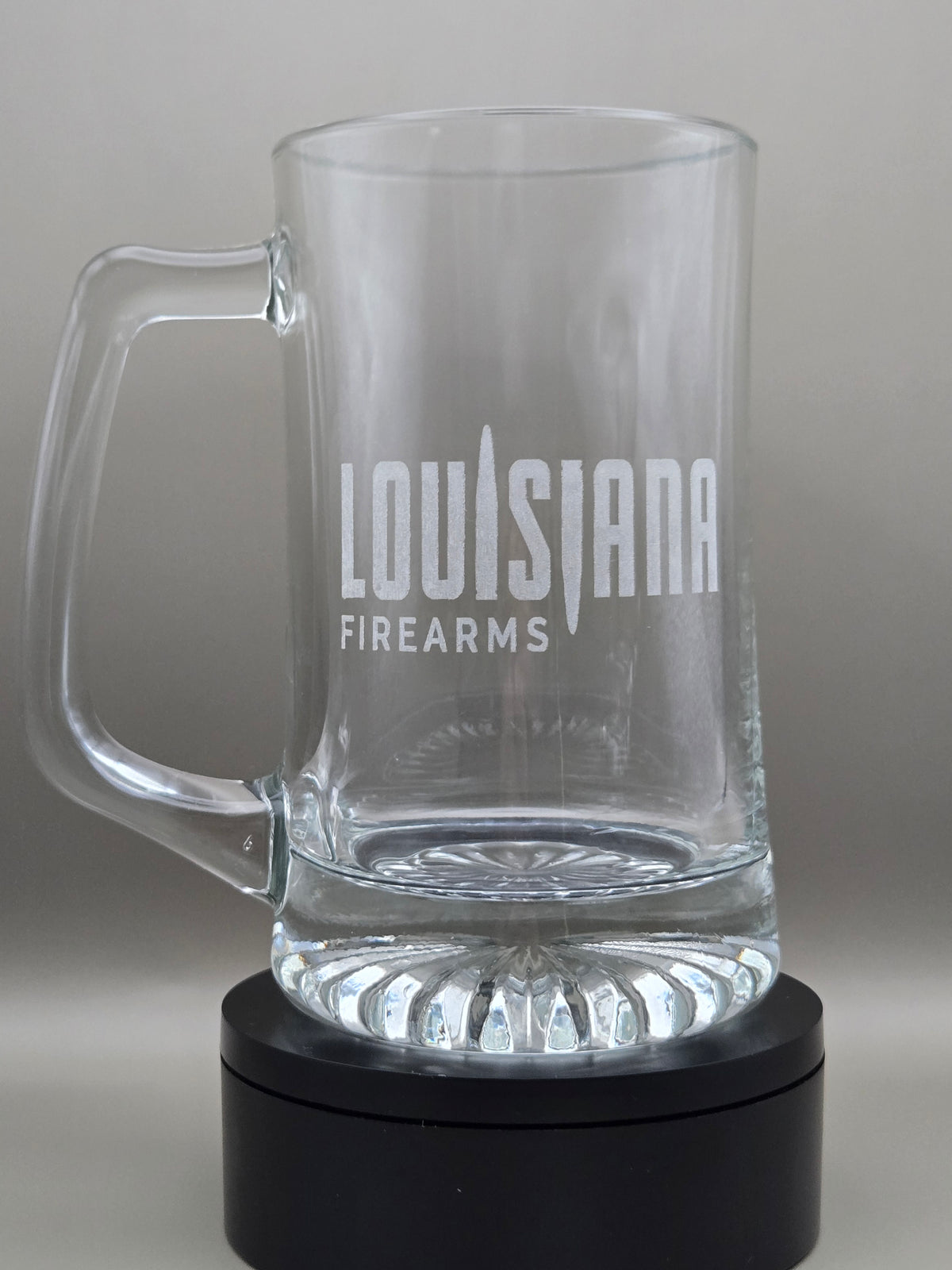 Etched Beer Mug
