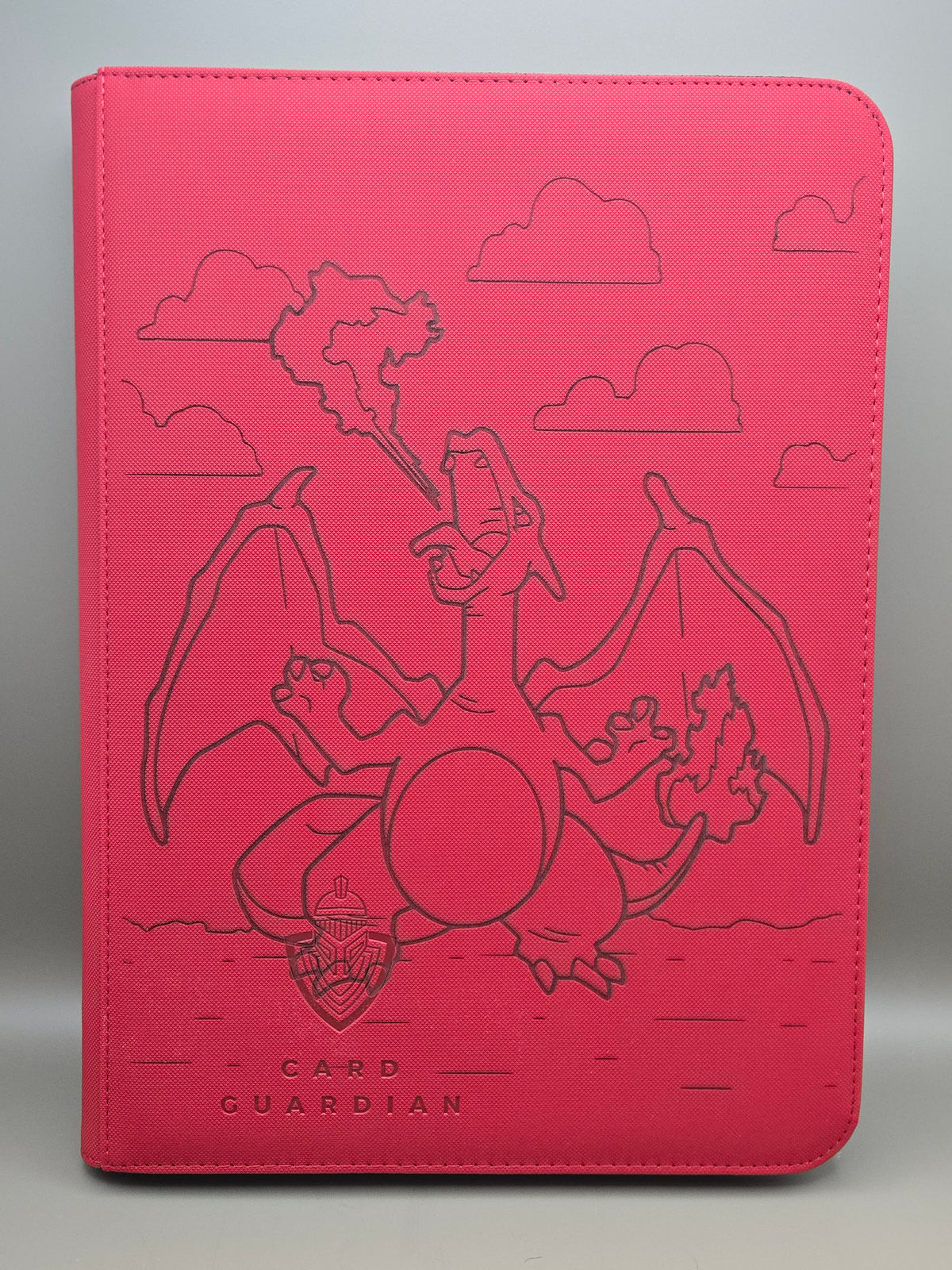 Card Guardian 9 Pocket Premium Binder with Zipper for 360 Cards