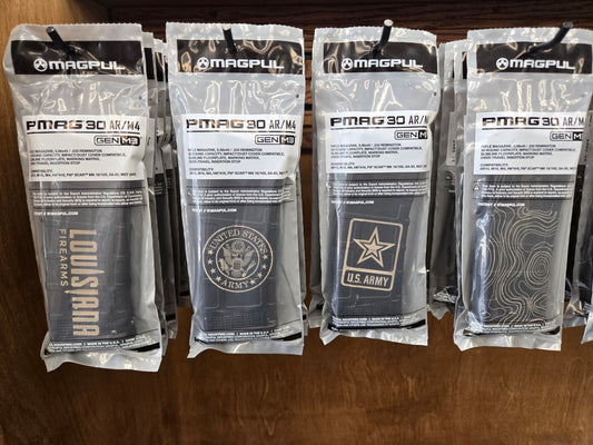 Engraved Magpul PMAG