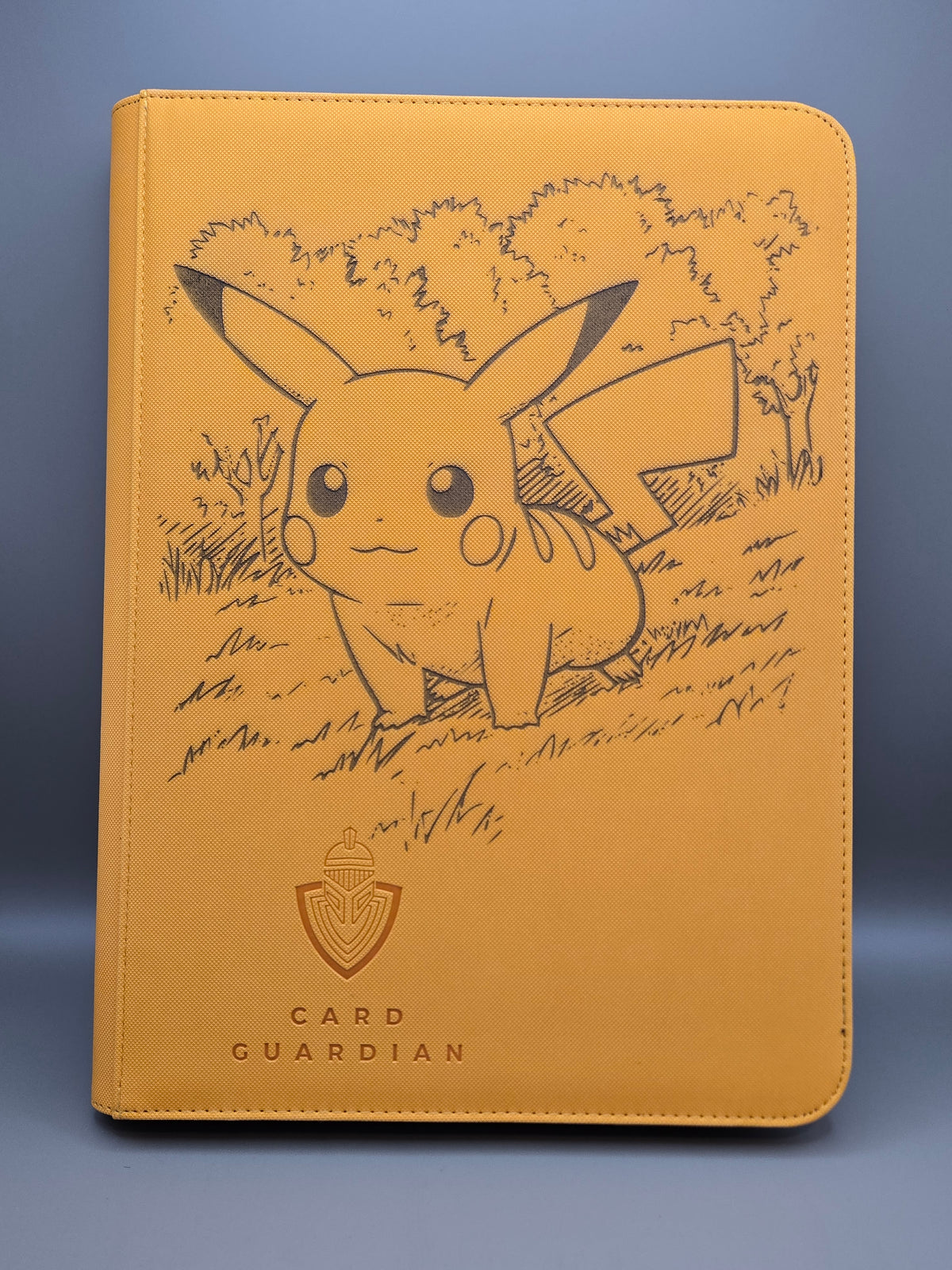 Card Guardian 9 Pocket Premium Binder with Zipper for 360 Cards