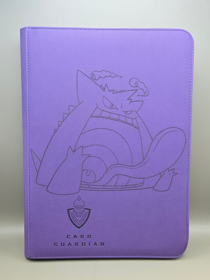 Card Guardian 9 Pocket Premium Binder with Zipper for 360 Cards