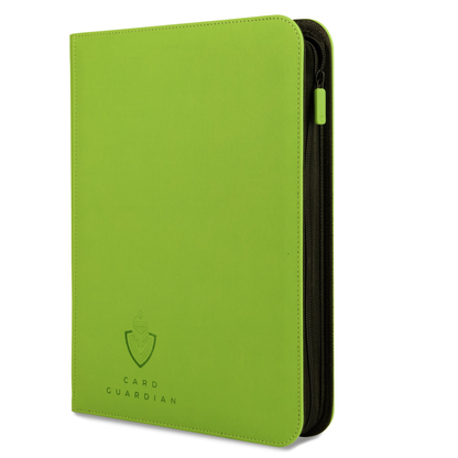 Card Guardian 9 Pocket Premium Binder with Zipper for 360 Cards