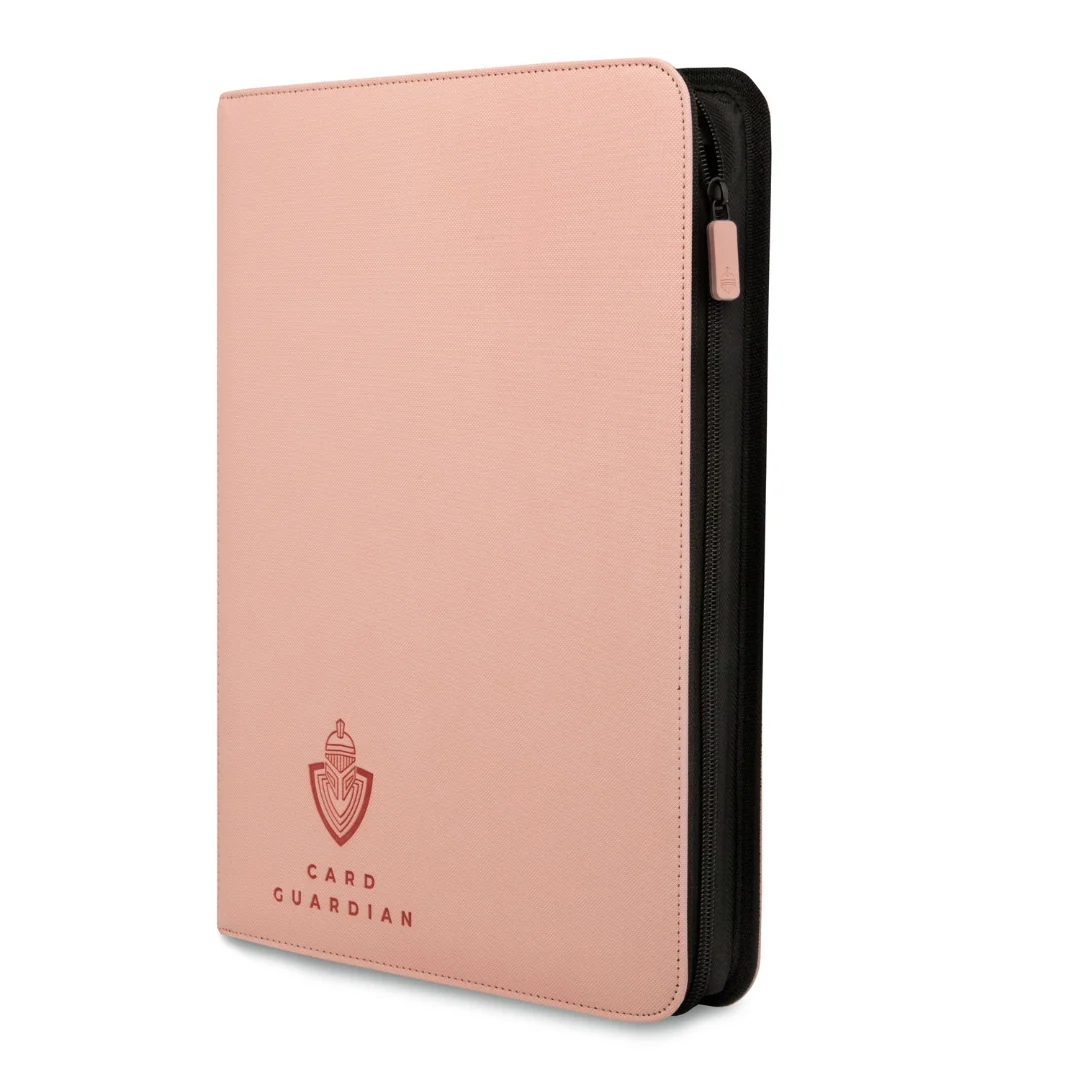 Card Guardian 9 Pocket Premium Binder with Zipper for 360 Cards