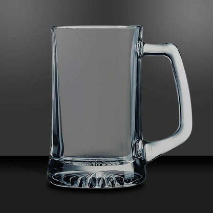 Etched Beer Mug