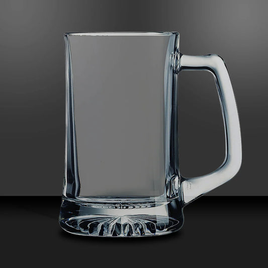 Etched Beer Mug